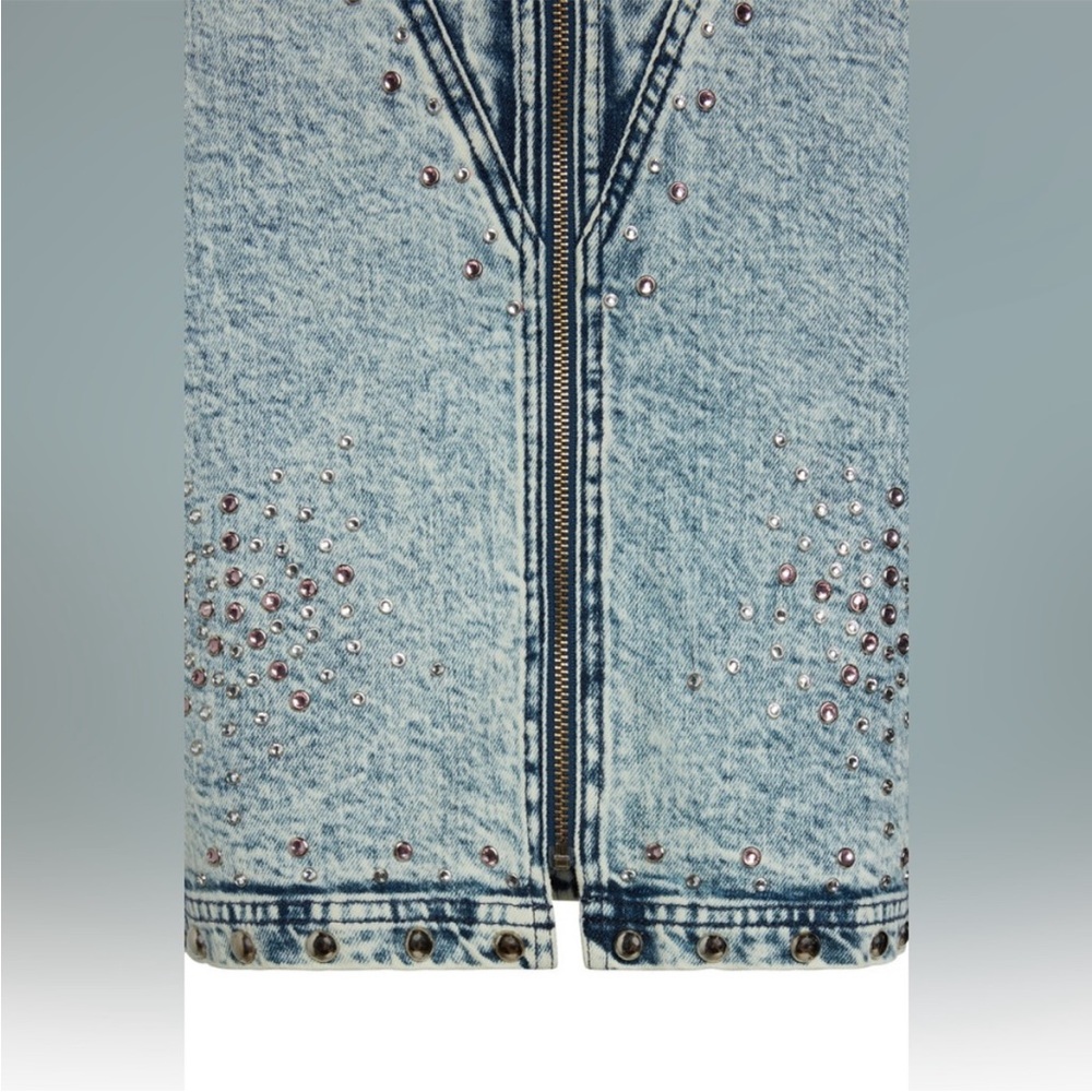 Stoned Immaculate Denim Skirt NWT - Picture 5 of 9